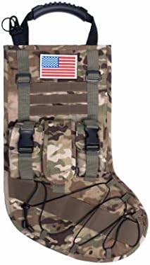 Osim vaših misli, nove taktičke božićne čarape američka vojska s molle opremom trajni božićni ukras za obiteljske ukrase ukrase