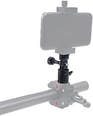 Feichao Bike stezaljka s dva clamp do 1/4 adapter za rotaciju 360 ° Podesiva kompatibilna s Pocket2, Insta360 One X2/X R, GoPro