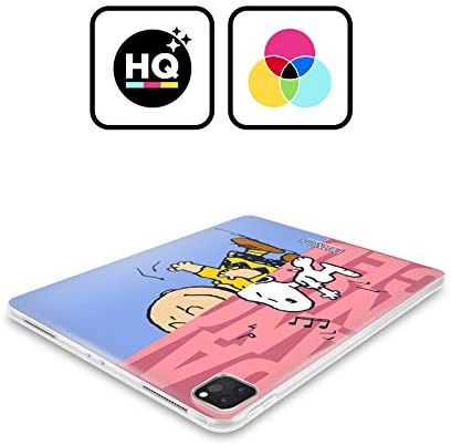 Dizajni slučaja glave službeno licencirani kikiriki Snoopy & Charlie Halfs and smijeh se soft gela kompatibilan s Apple iPadom mini