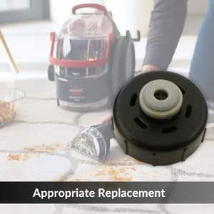 Black Cap & Insert sklop Zamjena za BISSELL Spotbot PET prijenosni tepih za čišćenje tepiha, OEM 2037477 | Vakuumski dijelovi i pribor