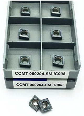 Alat od tvrdog metala 10 komada; 060208; 060204; 908/; 907 unutarnji alat za struganje; 060204; karbidne ploče; tokarske ploče za alatne