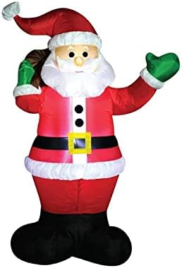Pifude Otac Božić Djed Mraz Klaus na napuhavanje osigurava ukras na otvorenom aranžman za božićne gužve)