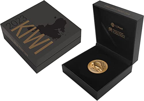 2023 de kiwi PowerCoin 1/4 oz Zlatni novčić 10 $ Novi Zeland 2023 0,25 oz dokaz