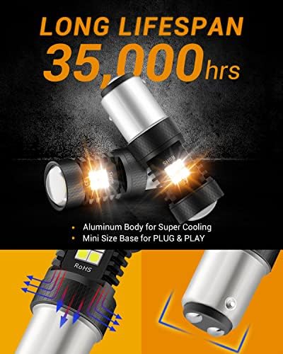 Auxbeam 2023 F22 serija H4 LED žarulje 700% svjetlije + dvostruka serija 1157/2057/2357/7528/bay15d prekidač LED žarulje pakete