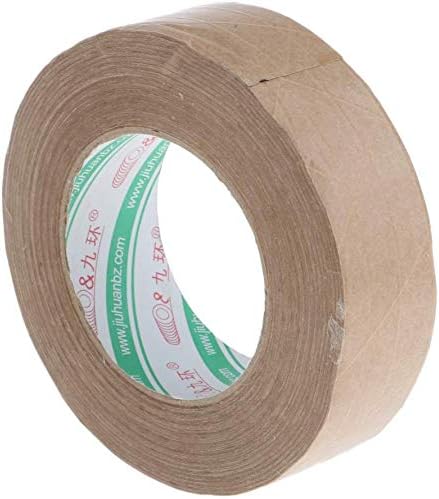 1 ljepljiva vrpca Kraft Papir traka biorazgradiva, reproducirana, netoksična, okoliša bez okusa - 60 mm