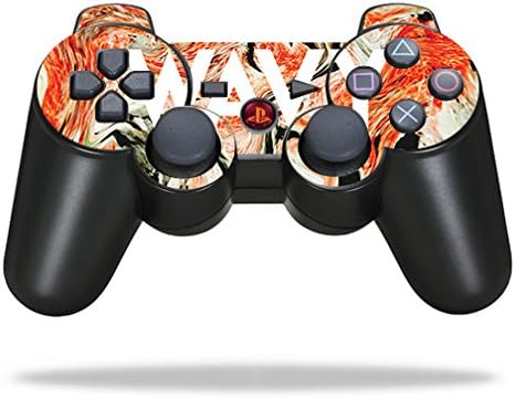MogrySkins Skin kompatibilna sa Sony PlayStation 3 PS3 kontrolerom - Valovit | Zaštitni, izdržljivi i jedinstveni poklopac omota vinilne
