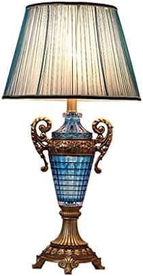 Fzzdp retro europskog stila stolna svjetiljka staklena smola ukrasna svjetiljka noćna lampica ukrasna lampica za rasvjetu