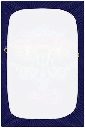 Playard Sheet, slon Clib list za standardnih krevetića i madraca za malu djecu, 28x52 inčni H040391