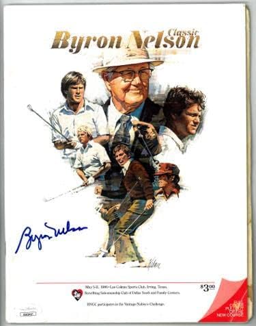 Bairon Nelson potpisao je program od 1986. do 1986. - do do 63407 - časopisi za golf s autogramima