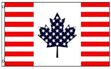 Sjedinjene Države Kanada Kanadski američki američki transparent 3x5