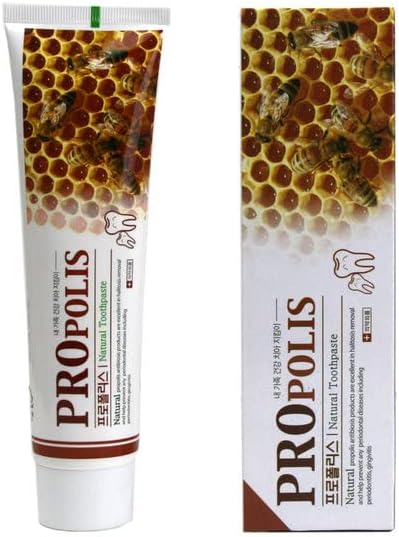 Prirodna pasta za zube od pčelinjeg propolisa za osjetljive zube i protiv kuge 6,3 oz 2kom-Korejska oralna njega