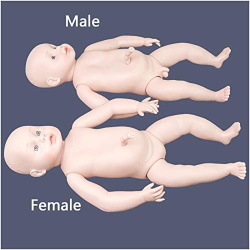 Model novorođenčeta 966-model za njegu pupkovine-kupanje novorođenčadi, odjeća za promjenu pelena, vodič za akušerstvo i ginekologiju,