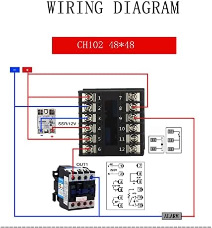 Dzhtus dvostruki izlaz SSR i relej ch102 ch402 ch702 ch902 dva releja izlaz LCD digitalni pid inteligentni temperaturni regulator48-240V