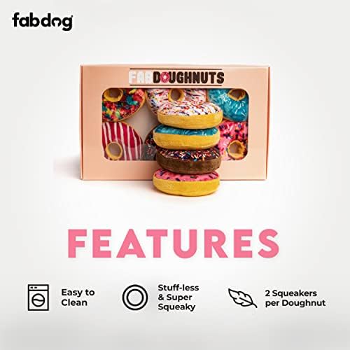 Fabdog Box of Donut Toys