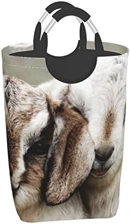 Košarica za kozu za životinje sklopiva košarica za rublje samostojeća vodootporna košarica za prljavu odjeću s ručkom sklopiva kanta