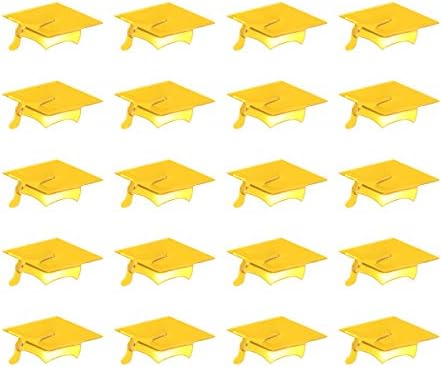 PretterZoom ukrasi crvena 600 pcs diplomiranje kapka Confettis metalni maturant šešir Šiljuma uljepšavanja za 2020. diplomski dekoracijski