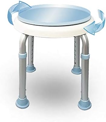 Knoxc kupaonice, stolice za tuširanje podesiva visina stara stolica za kupanje trudnice koje ne klizi aluminijska legura antiklidata