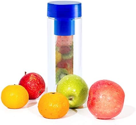Ebuygb za višekratnu upotrebu BPA besplatno tritansko infuziranje voća Sportska boca vode s šipkom pune duljine i sigurnosnim vijkom,