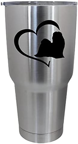 Epic Designs Cup Cup Drifeware Tumbler Naljepnica - Shih Tzu Love - Cool naljepnica naljepnica
