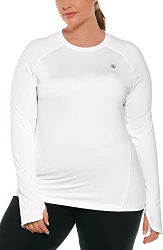 Coolibar UPF 50+ Ženska majica za fitnes dugih rukava - zaštitno od sunca -