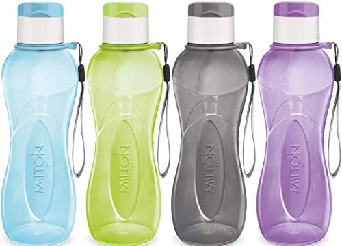 Milton 32 oz. Velika boca s vodom 4 Set Sportske boce za vodu za djecu odrasle osobe za višekratnu uporabu vode plastična BPA bez ikakvog