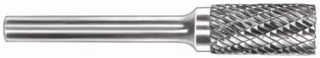 Tvrtka SGS Tool 29203 SB-43mg Double Cut C Carbide Bur 3 mm promjera 3 mm promjera sjenila