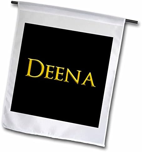3droz Deana je cool djevojačko ime za bebu u SAD-u. Poklon zastave-maskote žute na crnoj