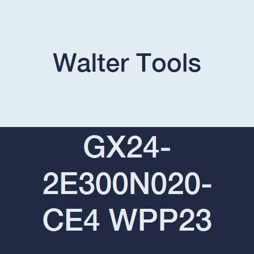 Walter Tools GX24-2E300N020-CE4 WPP23 Твердосплавная rezanje ploča Tiger-Tec za narezivanje žljebova s mogućnošću zakretanja, radijus