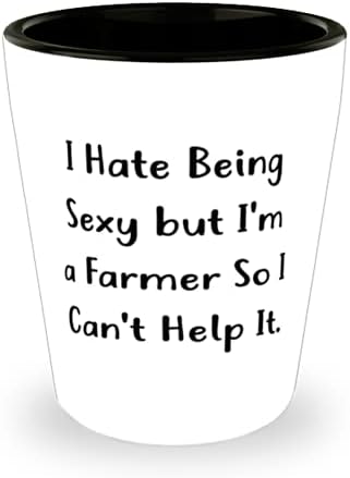 Volim farmersku čašu, mrzim biti seksi, ali ja sam Farmer pa si ne mogu pomoći, poklon za muškarce i žene, jedinstvena ideja prijatelja