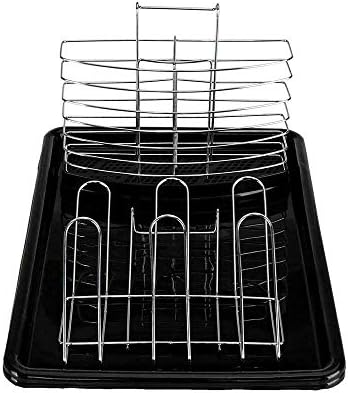MC dvoslojni stalak za sušenje jela od nehrđajućeg čelika odvodni prostor za odlaganje kuhinje ušteda novog