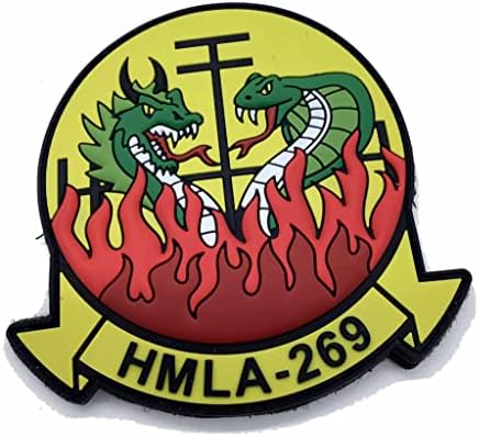 Eskadrila nostalgija LLC HMLA-269 Gunrunners PVC Patch-s kukom i petljom