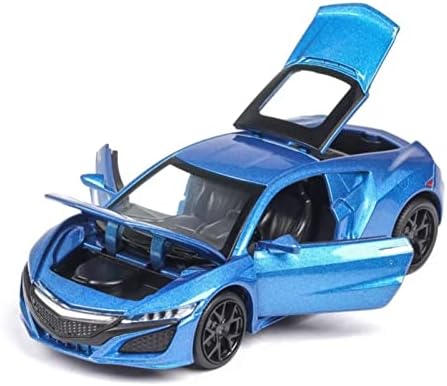 Model automobila za skali za Acura NSX Car Metal Diecast vozila automobila Model automobila sa laganim i zvučnim automobilom 1:32 Omjer