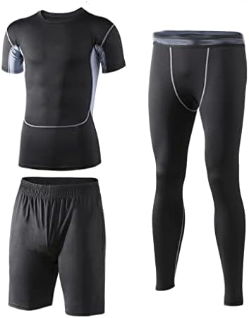 YFSDX muški trčanje setovi prozračno trčanje u donjem rublju Sportska odjeća Yoga Gym Fitness Tractingssuit odjeća Sportsko odijelo