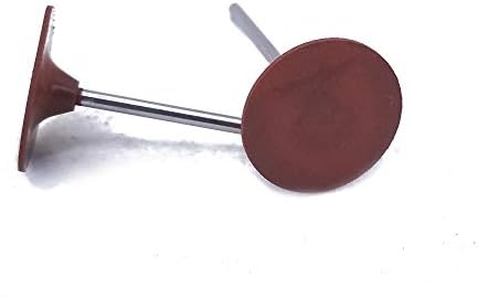 Eve silikonska guma montirana platinasta rub za poliranje noža Medij 14,5 x 2,5 mm - pakiranje od 12 komada
