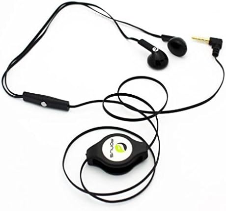 Slušalice za uvlačene slušalice kompatibilne s LG K92 5G telefonom - 3,5 mm W Mic bez slušalica bez ruku Handsfree Handsfree uši