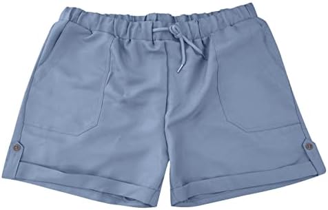 Miashui pidžama za žene kratke hlače postavljene s ogrtačem u boji u boji udoban čvrste elastične kratke hlače kratke romper za