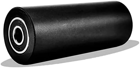 Yuzzi crni kotač za pomicanje ležaja, promjer 18/24 mm 28 mm tvrdog površinskog pokretača remenica mute vodiča, dvostruki ležajevi