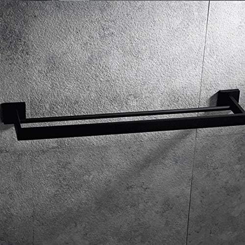 Wxxgy stalak za ručnike Zidni stalak za ručnike od nehrđajućeg čelika Matte Matte dvostruki ručnički bar za kupaonicu