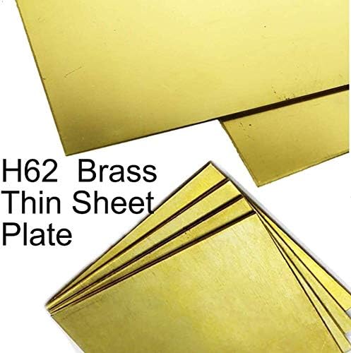 Z Stvori dizajn mesingane ploče mesing bakrene ploče metal sirovo hlađenje industrijski materijali H62 cu debljina 5 mm, 5 * 100 *
