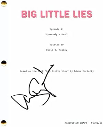 Alexander Skarsgard potpisao je autogram Big Little Lies Full Pilot scenarij - glumanje: Reese Witherspoon, Nicole Kidman, Shailene