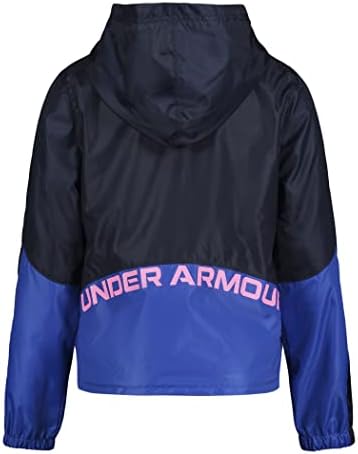 Under Armour Girls 'Windbreaker, jakna s zatvaračem, odbojnici vode i otporni na vjetar