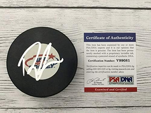 Rian Kesler potpisao je američki hokejaški pak s autogramom us - a-NHL pak s autogramom