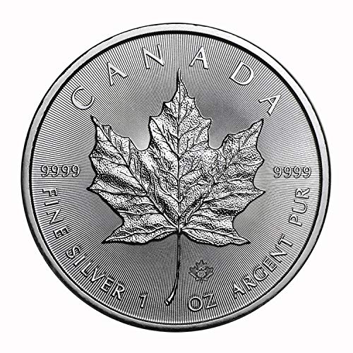 2019 1 unca Kanadski srebrni javorov list $ 5 sjajno necirkulirano