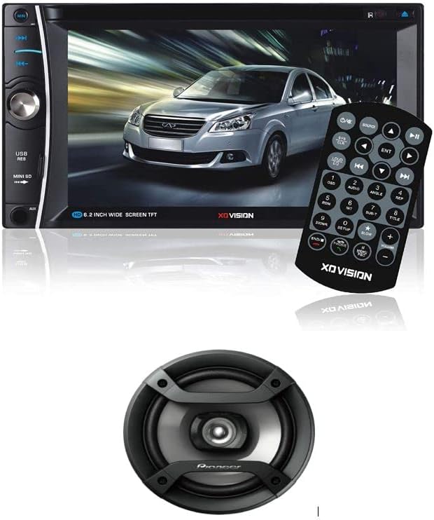 CAR DVD Mirror Link AM/FM. Dvostruki din zaslon osjetljiv na dodir Bluetooth stražnji pogled na kameru daljinski upravljač s novim