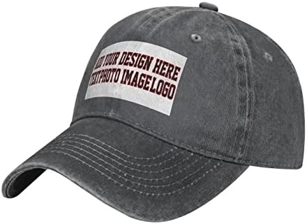 Prilagođeni dizajn vlastitih šešira, prilagođene muškarce žene bejzbol kapice Personalizirani slika logotipa teksta