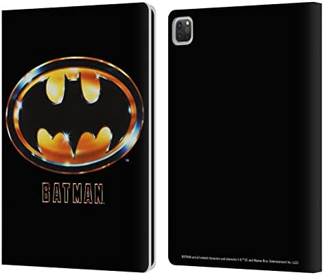 Dizajn glavnih slučajeva Službeno licenciran Batman Poster Key Art Leather Book Cover Cover Cover s Apple iPad Pro 12.9 2020/2021/2022