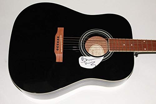 Bruce Dickinson potpisao je autogram Gibson Epiphone Akustična gitara - Iron Maiden