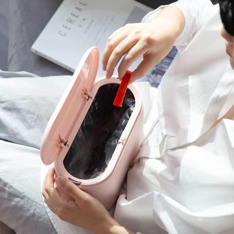 Originalni nordijski japanski stil Šarena kutija za odlaganje Mala smeća s elastičnim poklopcem kanta za smeće na radnoj površini