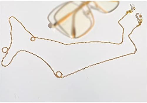 Lanka zlatne naočale Osnovni model modela lanaca naočala Ženski viseći vrat protiv alergije naočale za naočale protiv proklizavanja