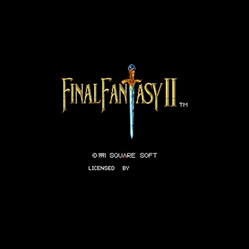 Romgame Final Fantasy II NTSC Verzija 16 bit 46 pin Big Grey Game Card za igrače u SAD -u igrača